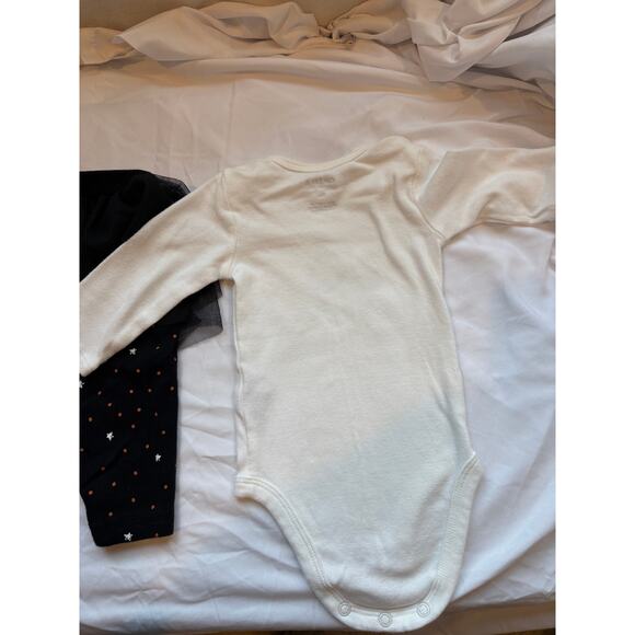 Carter's 'My Little Boo' Halloween Top and Bottom Tutu Set 3M - Picture 4 of 6